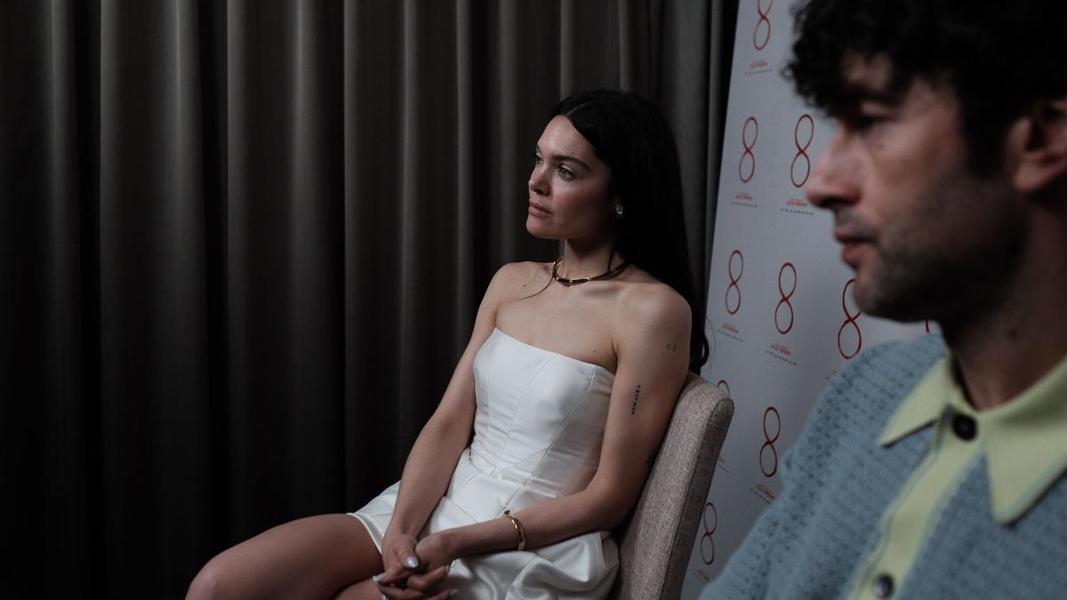 Ana Rujas y Javier Rey, de la película '8'