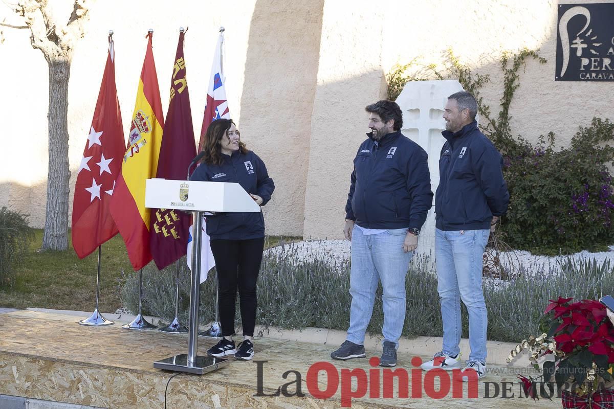 Así ha sido la visita de Isabel Díaz Ayuso a Caravaca de la Cruz