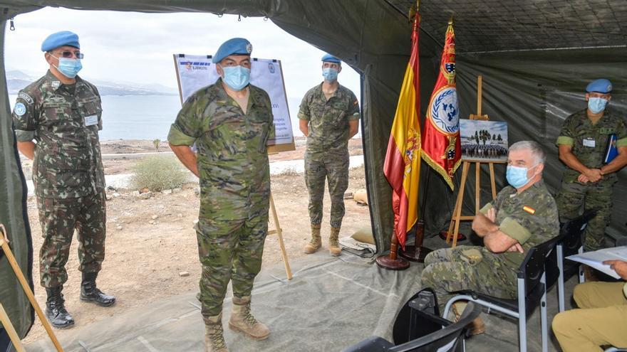 La Brigada 'Canarias' XVI, preparada para su despliegue en el Líbano