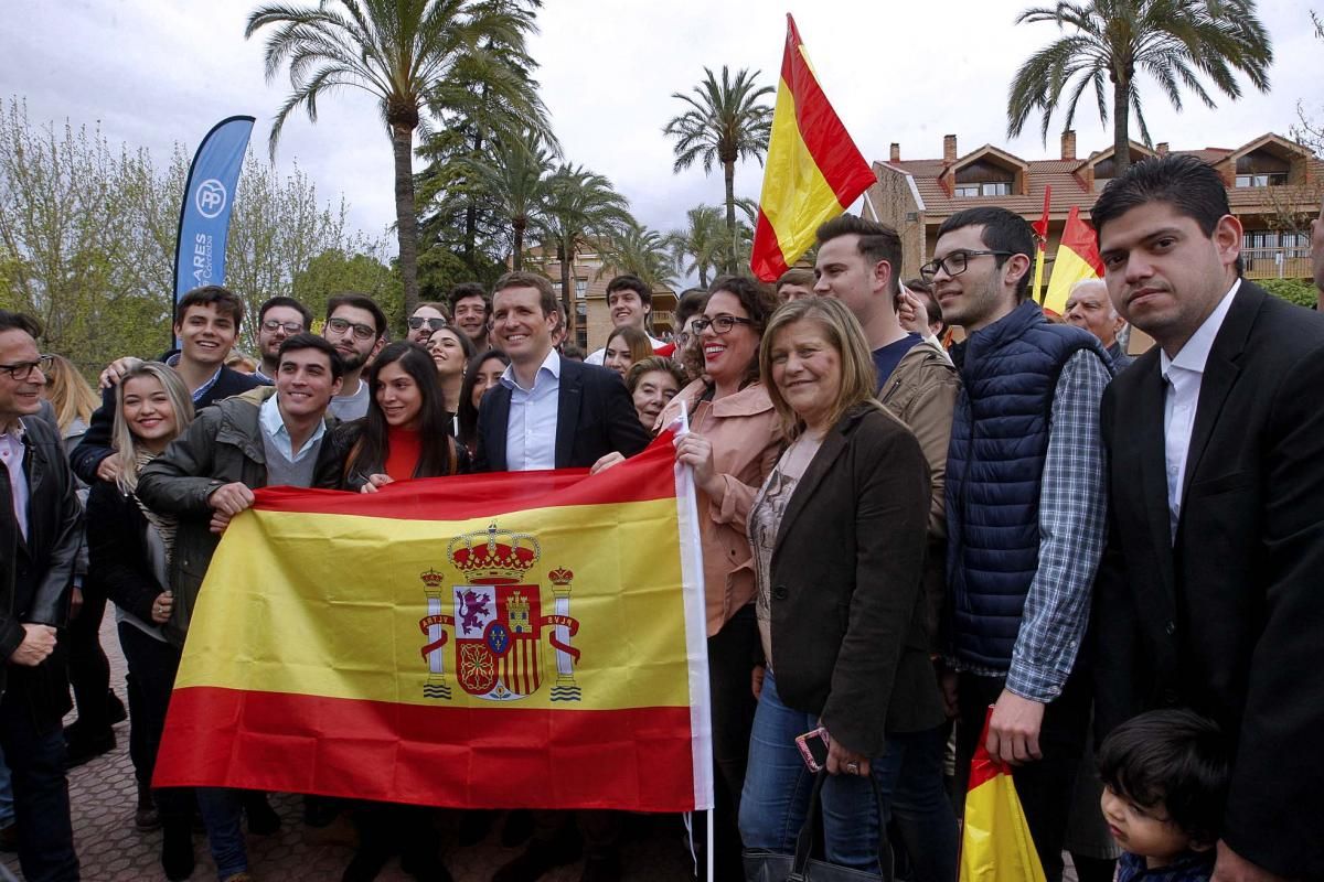 Acto de campaña de Pablo Casado en Córdoba