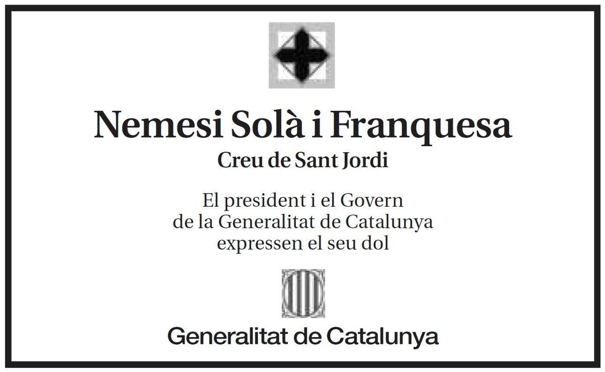 Nemesi Solà i Franquesa.