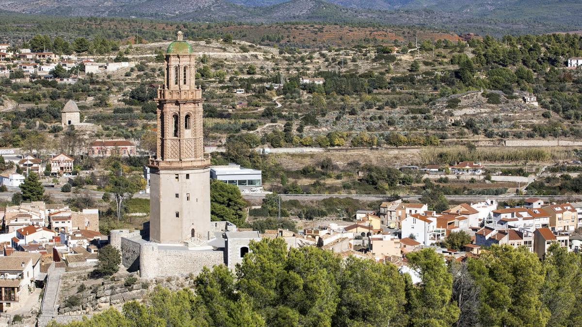 La torre mudéjar es el emblema de Jérica.