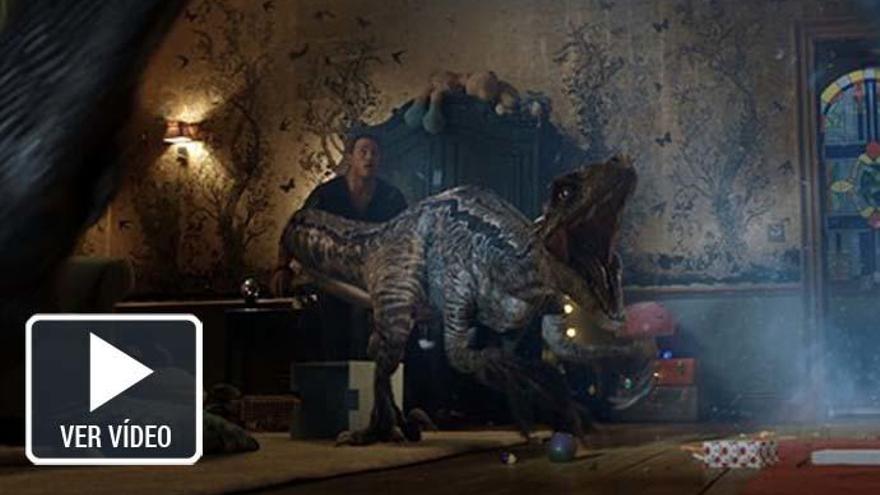 Una escena de &#039;Jurassic World: El reino caído&#039;.