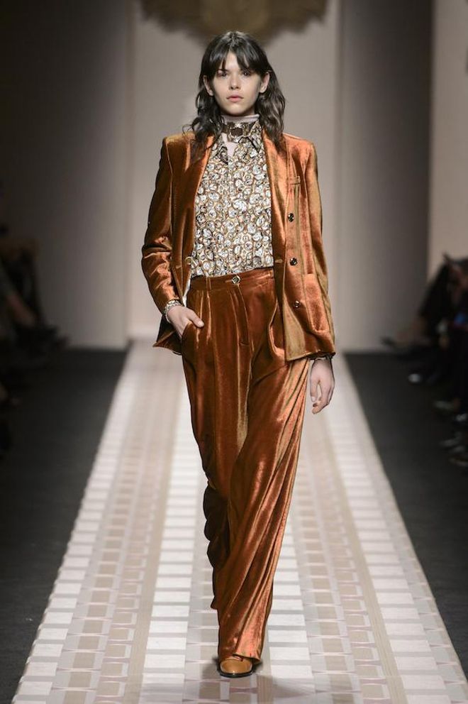 Traje de chaqueta y pantalón: Trussardi, FW17