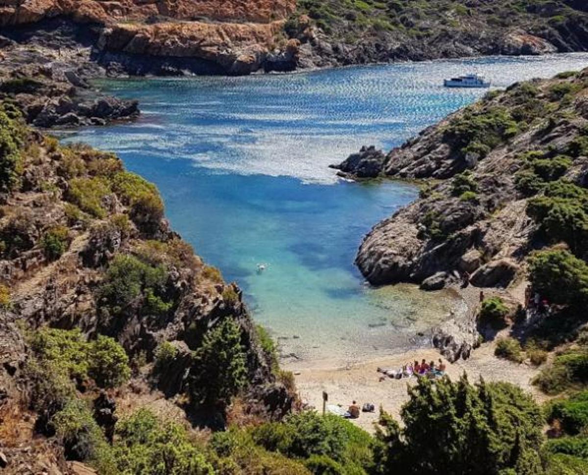 Imatge d'arxiu d'una fotografia de la Cala Jugadora