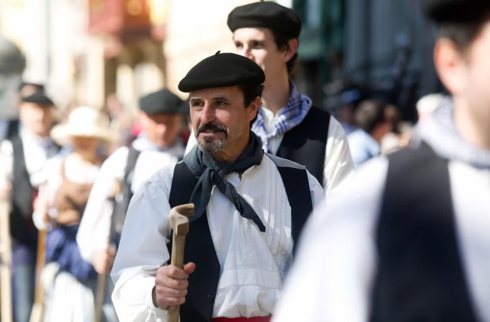 Pregón y desfile de las fiestas de El Bollo en Avilés