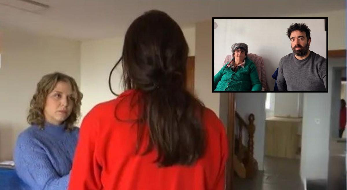 Miriam, la hija de Rita, intervino este jueves en el programa 'En boca de todos', de Cuatro. En el recuadro, su madre y su hermano Gabriel