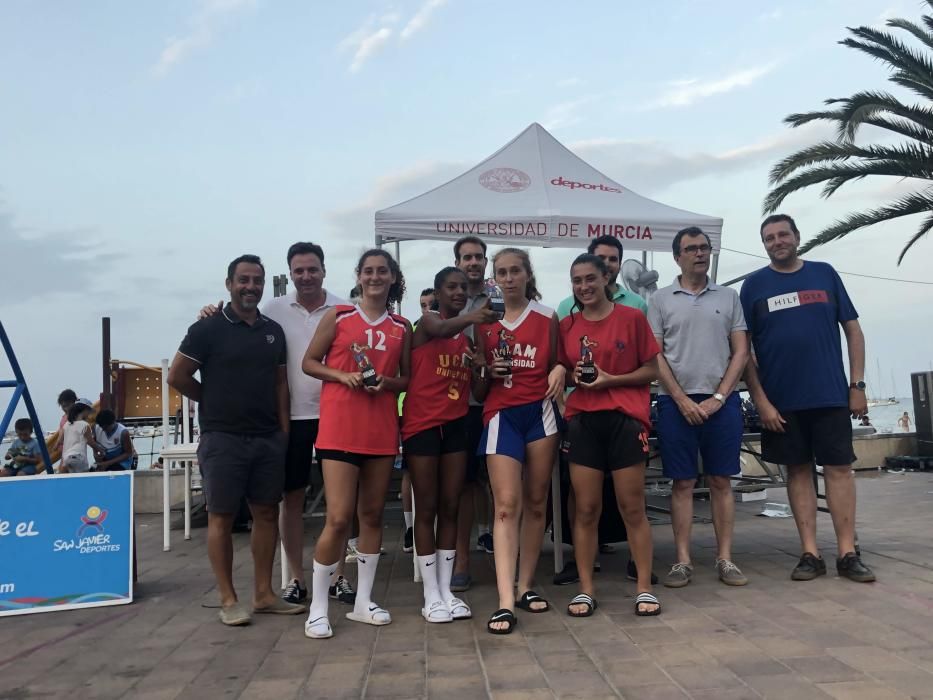 Entrega de premios del campeonato 3x3 La Ribera