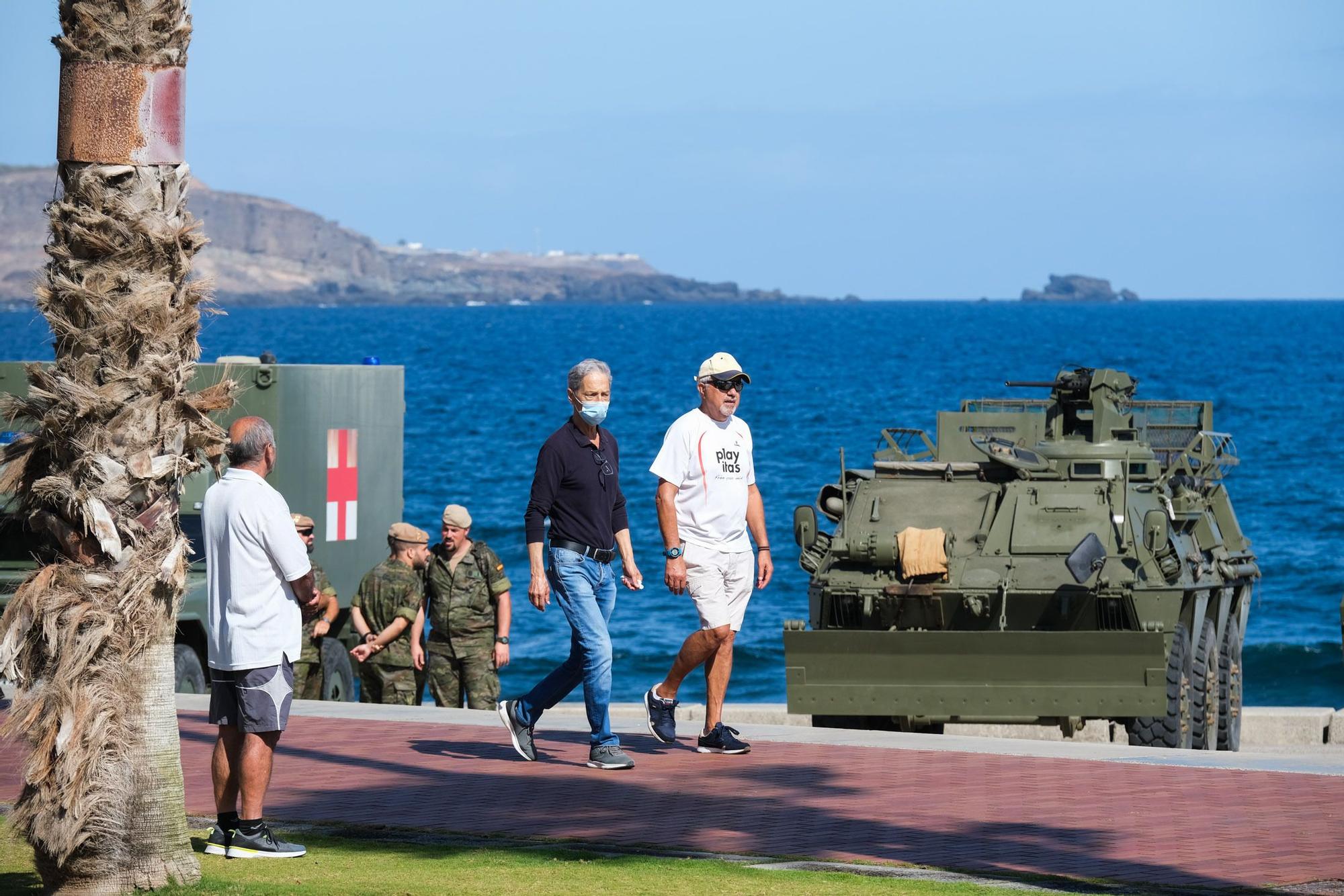 Celebración del Día de las Fuerzas Armadas en Las Palmas de Gran Canaria