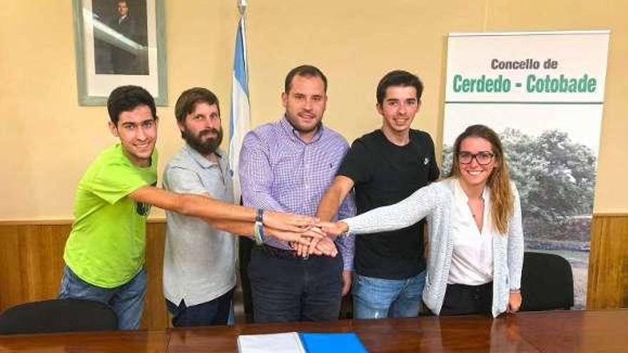 Un grupo de jóvenes crea el Club Ciclista de Cerdedo-Cotobade