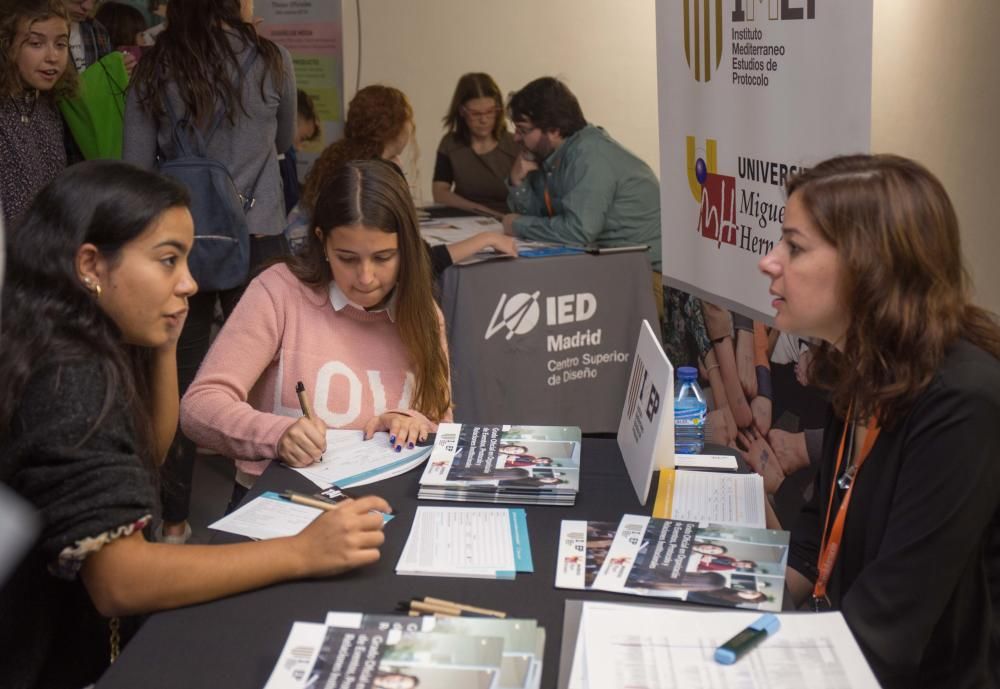 Los alumnos de Bachillerato eligen Universidad