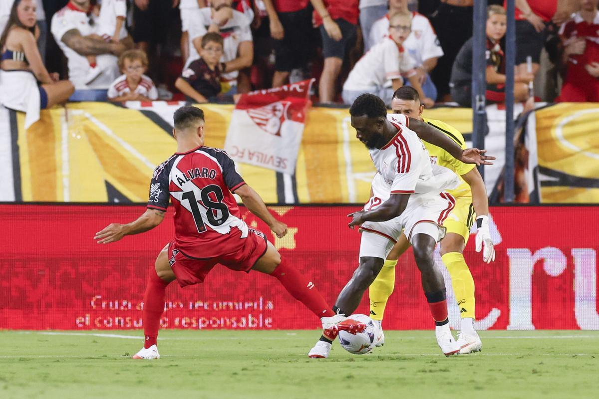 Las imágenes del Sevilla FC - Rayo Vallecano