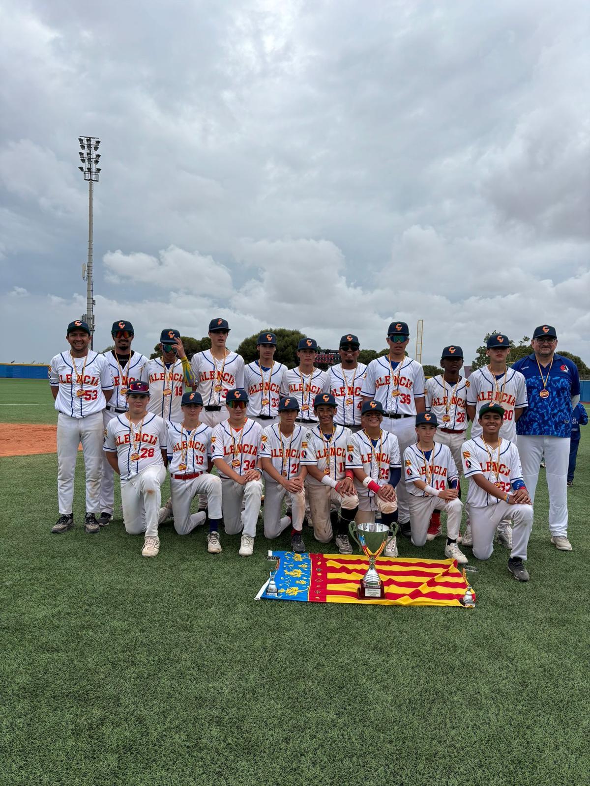 La Comunidad Valenciana se proclamó campeona del Campeonato de España de Béisbol Sub-15.