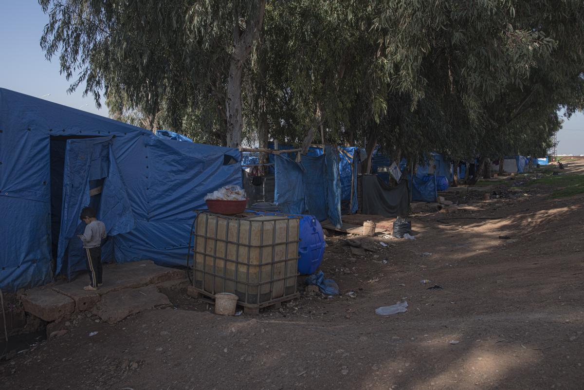 Un campamento de refugiados en Reyhanli