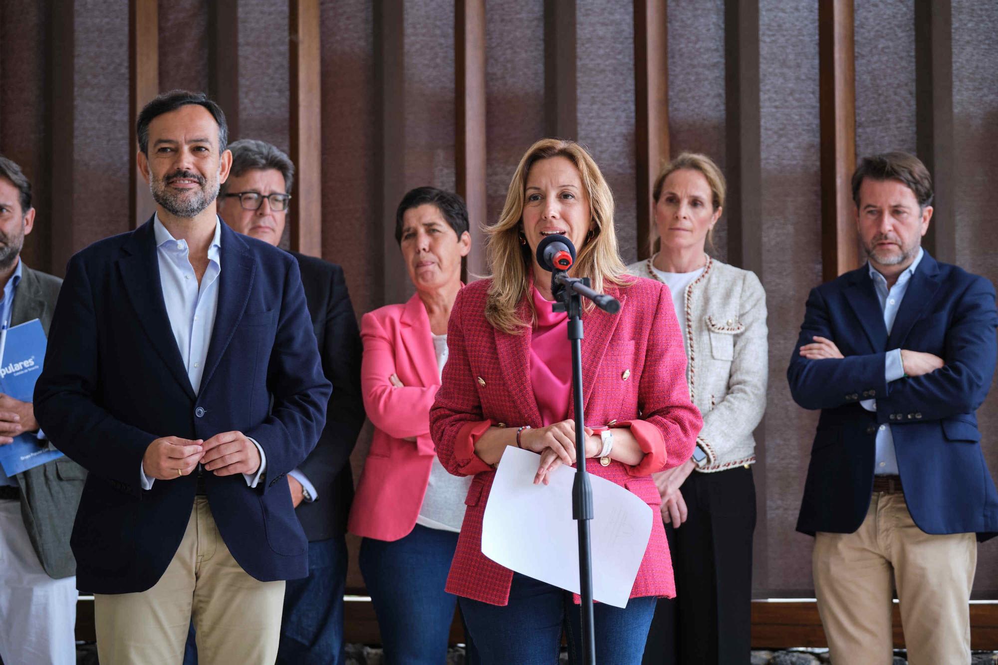 Pacto entre CC y PP en el Cabildo de Tenerife