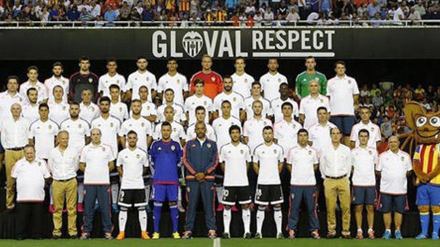 La presentación del Valencia CF, a punto.