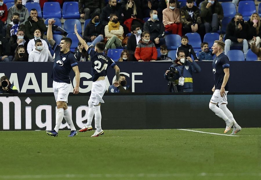 La UD Ibiza golea al Málaga en La Rosaleda