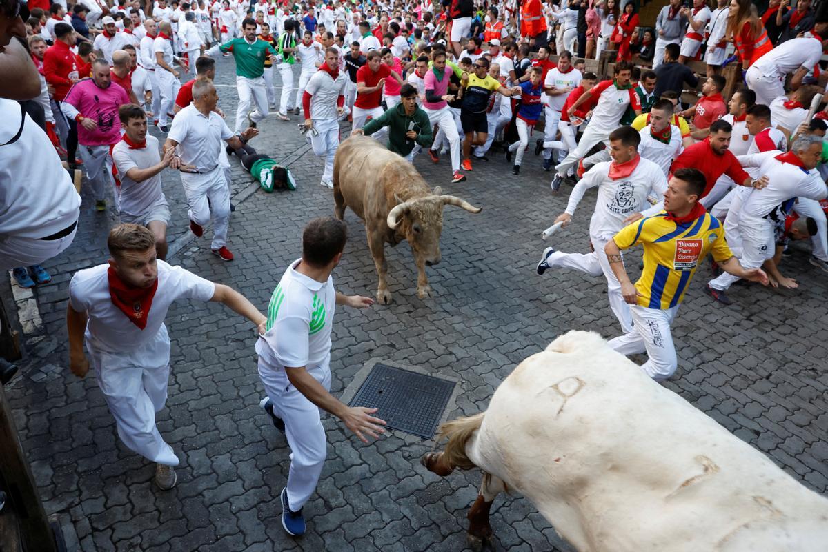 Primer encierro de los Sanfermines 2022