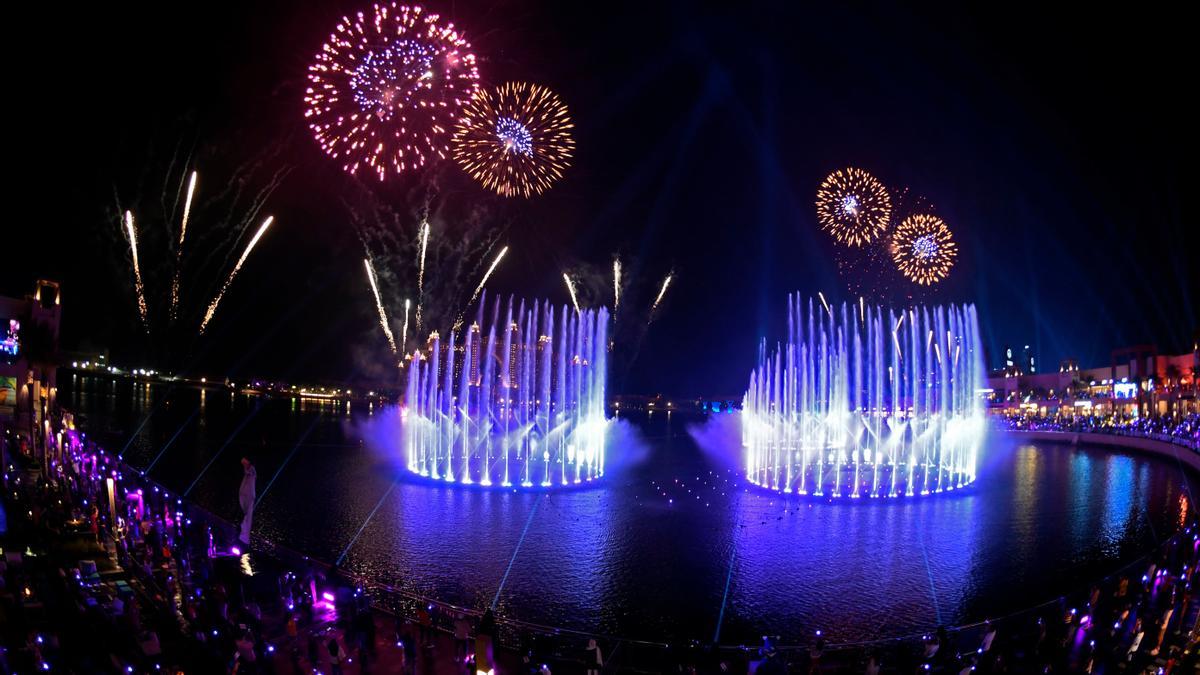 Así es Palm Fountain, la fuente más grande del mundo