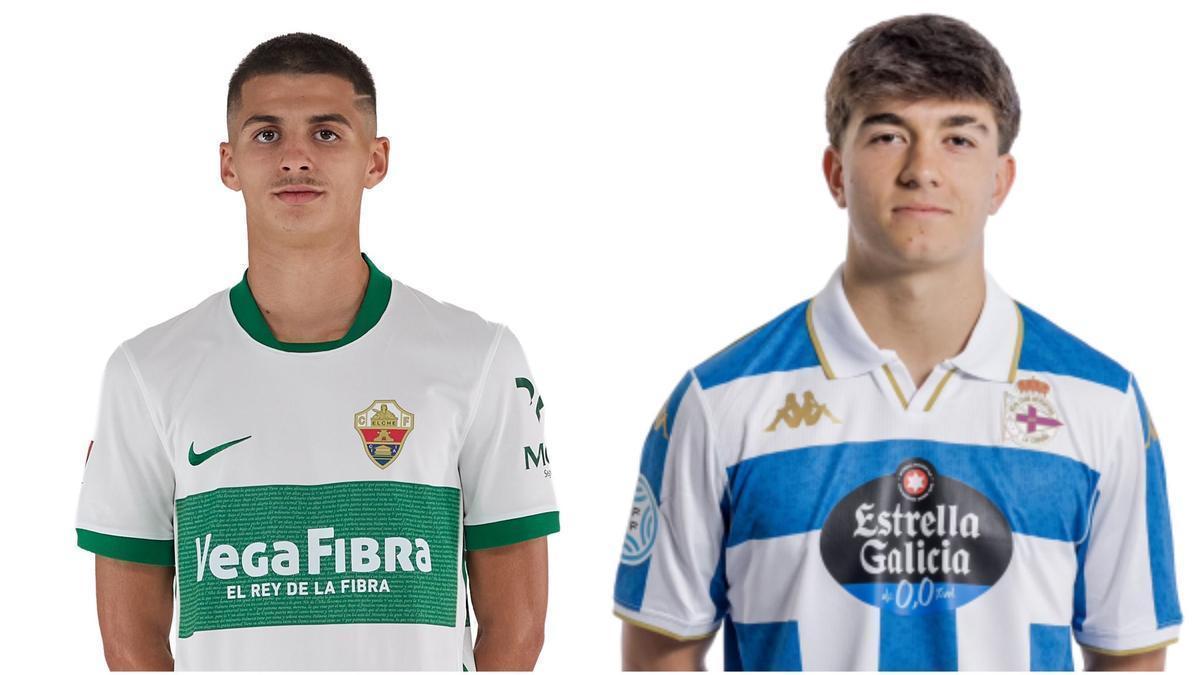 Nordin a la izquierda y Héctor Areosa a la derecha.