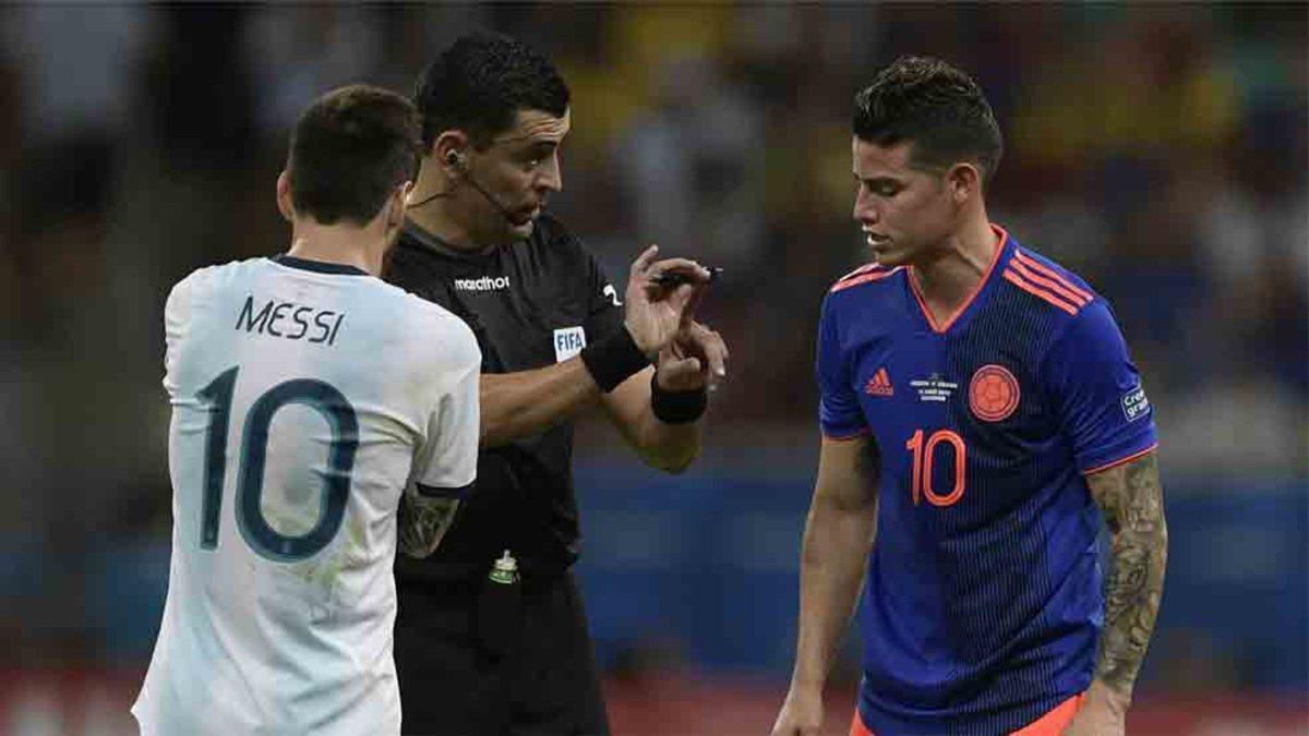 James Rodríguez superó en esta ocasión a Messi