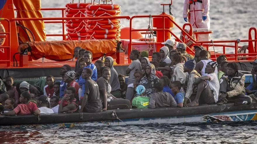 Imágenes de recurso relacionadas con la migración