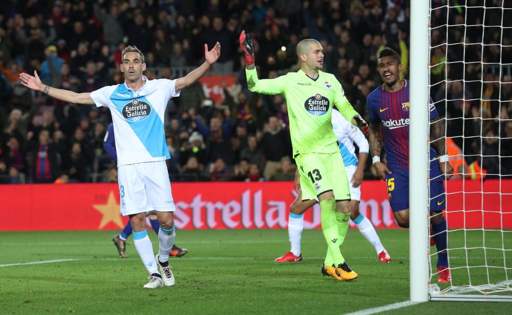 El Dépor sale goleado del Camp Nou