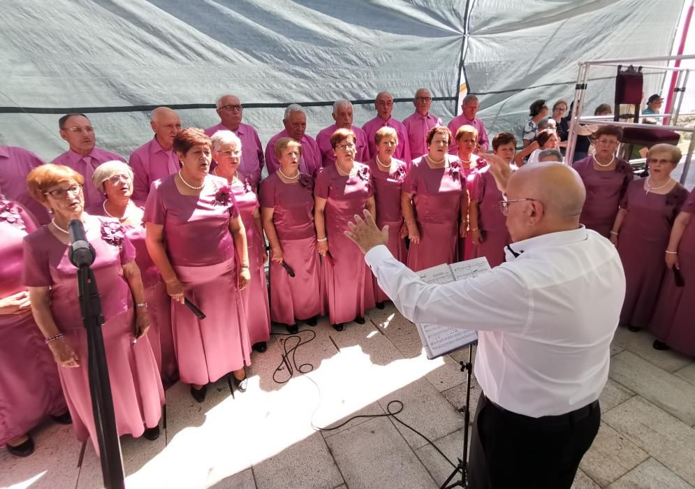 Devoción a San Benito en Domaio