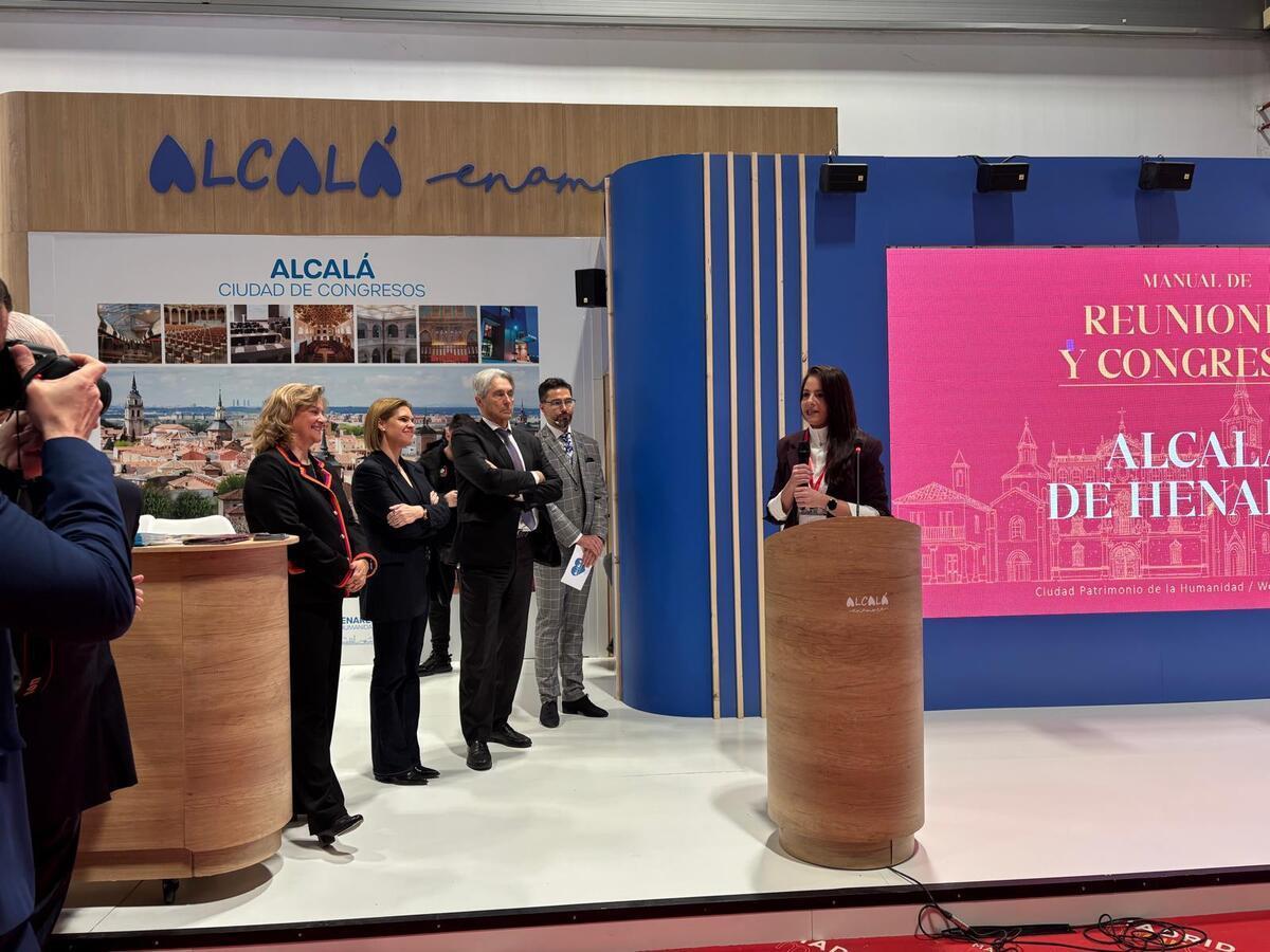 Laura Martínez, en el acto de presensación de Alcalá como destino para el turismo de congresos