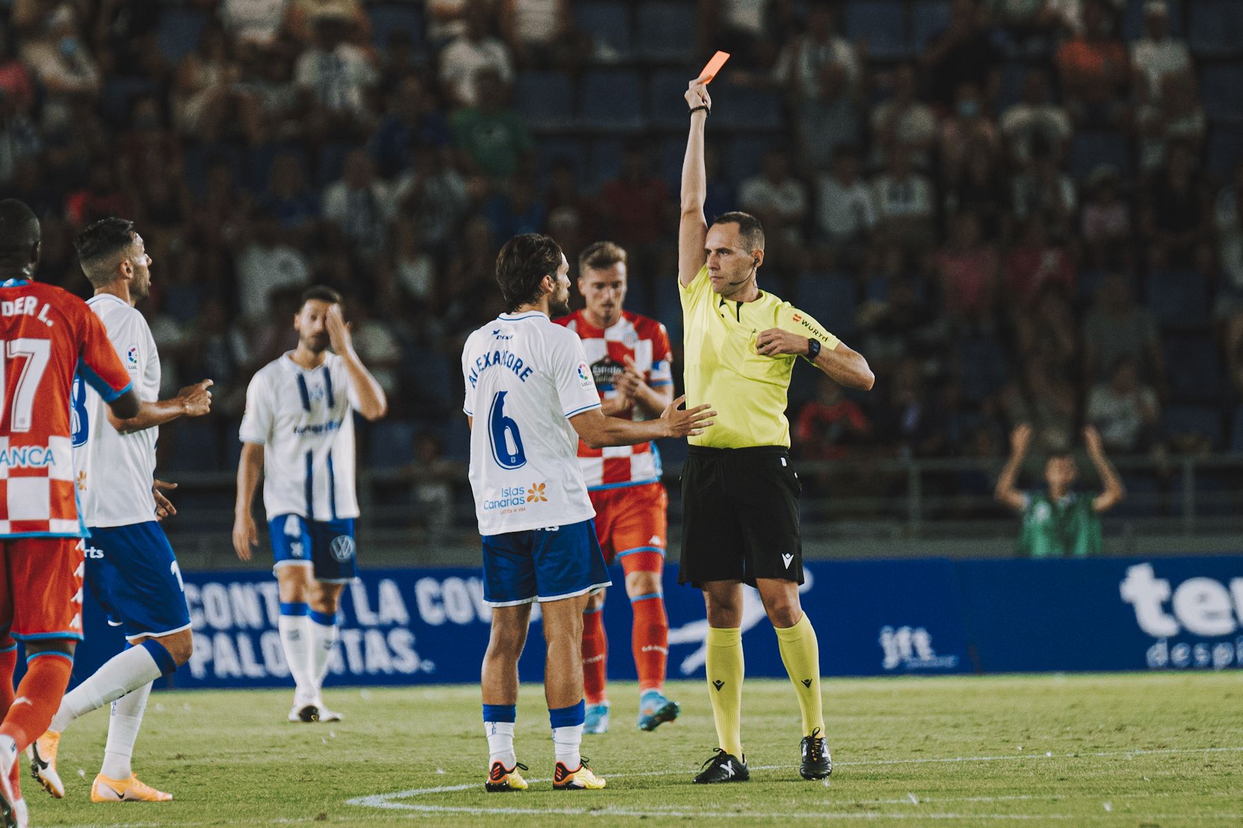 Partido entre el CD Tenerife y el Lugo