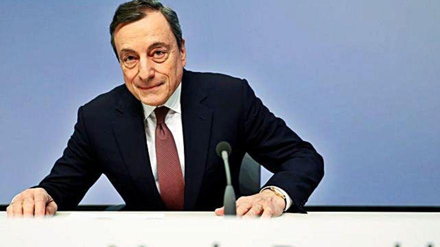 Mario Draghi, presidente del BCE.