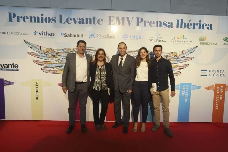 Premios Levante: El Photocall