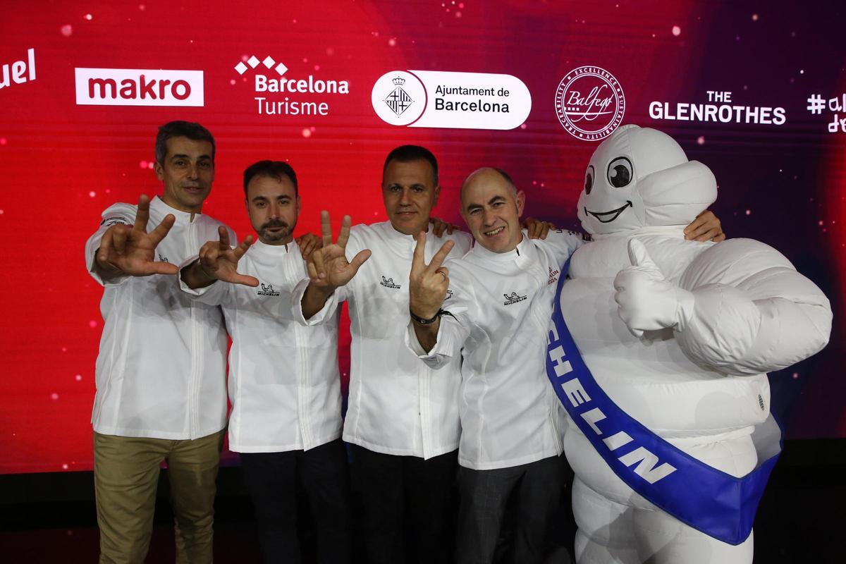 Barcelona acoge la gala Michelin 2024