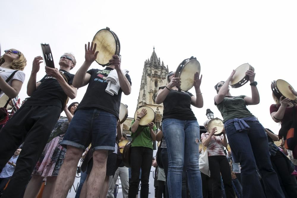 La manifestación, en imágenes