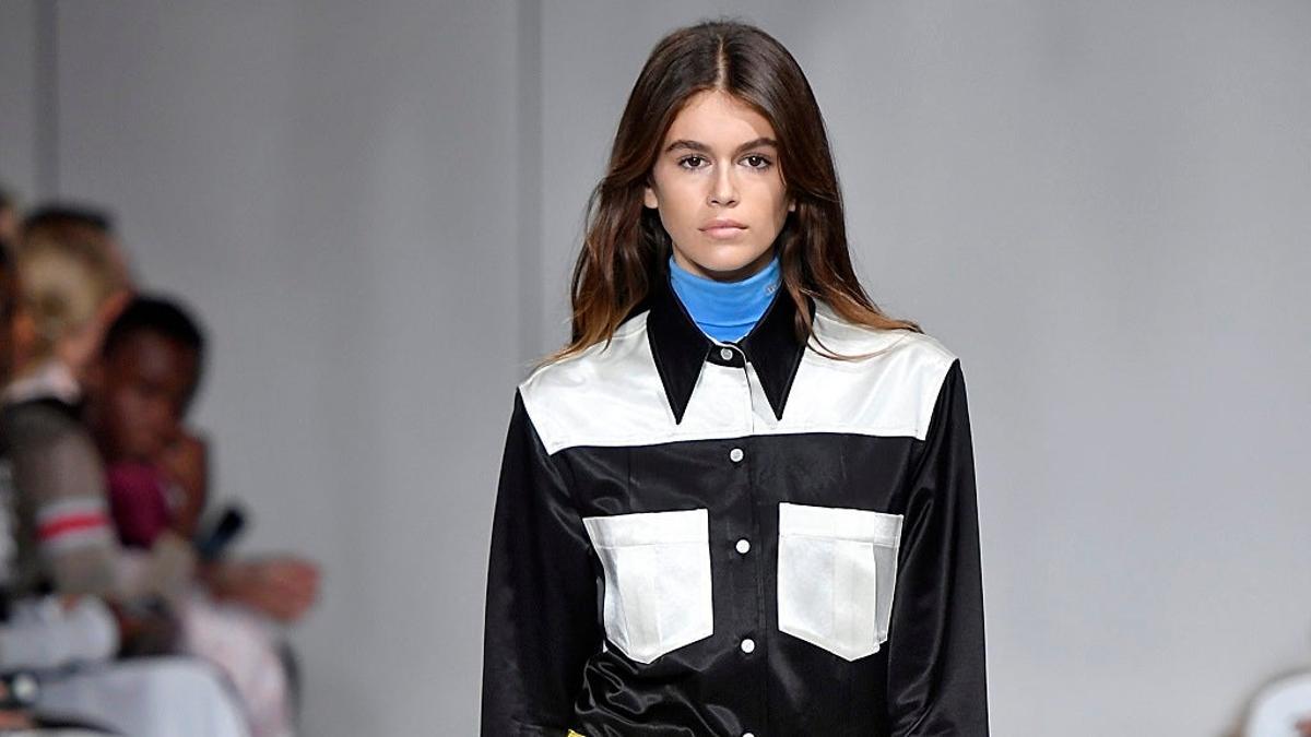 El debut de Kaia Gerber sobre la pasarela