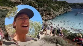 Un turista se sorprende ante el estado de algunos paisajes de la isla: "Esta es la realidad de la mejor playa de Mallorca"
