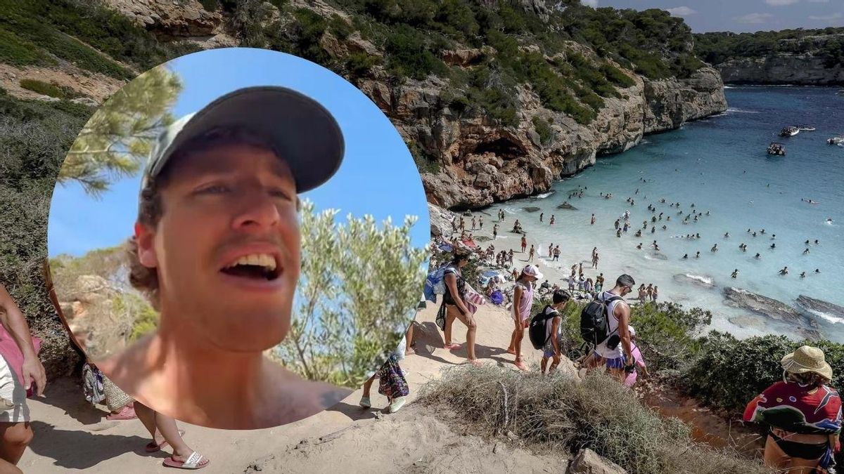 Un turista se sorprende ante el estado de algunos paisajes de la isla: "Esta es la realidad de la mejor playa de Mallorca"