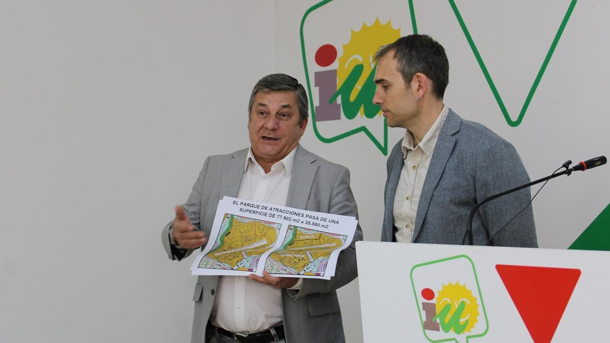IU afirma que el convenio de Tivoli World es un pelotazo urbanístico de libro.