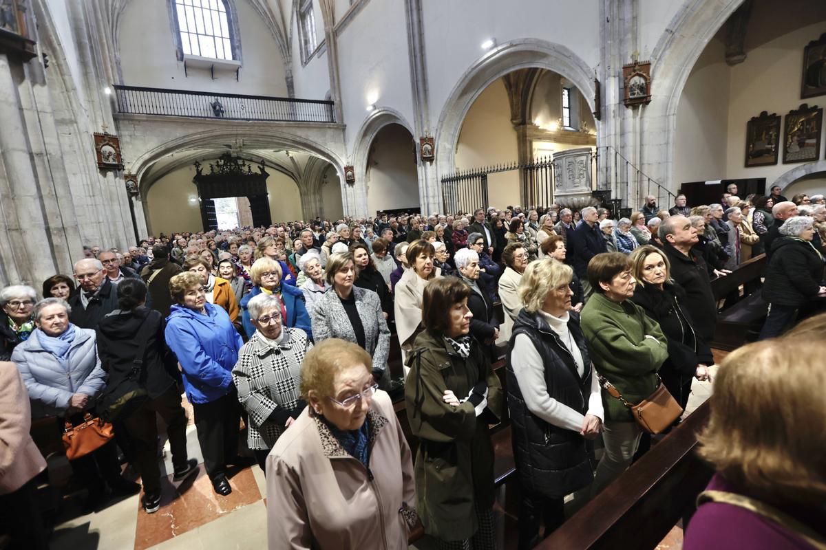 Iglesia Santo Domingo de Guzmán (Dominicos) funeral por José Manuel Rodríguez Rodríguez, Rorro, conocido fraile dominico