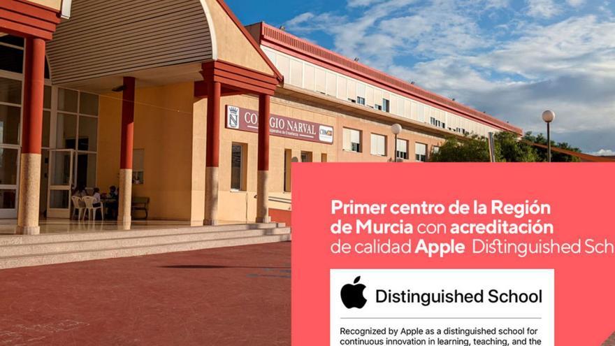 La cooperativa Narval, primer centro de la Región acreditado por Apple Distinguished School