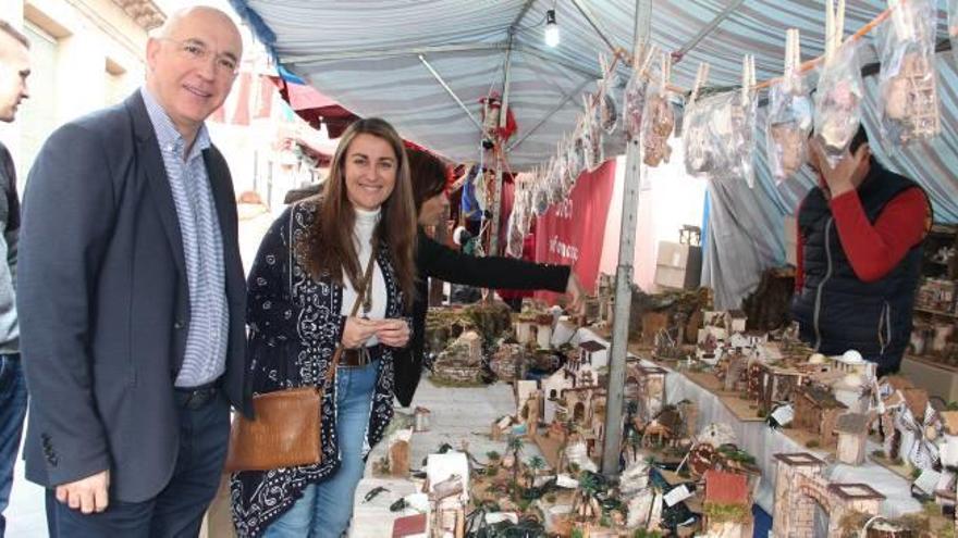 Inauguración del Mercado de Navidad de San Vicente