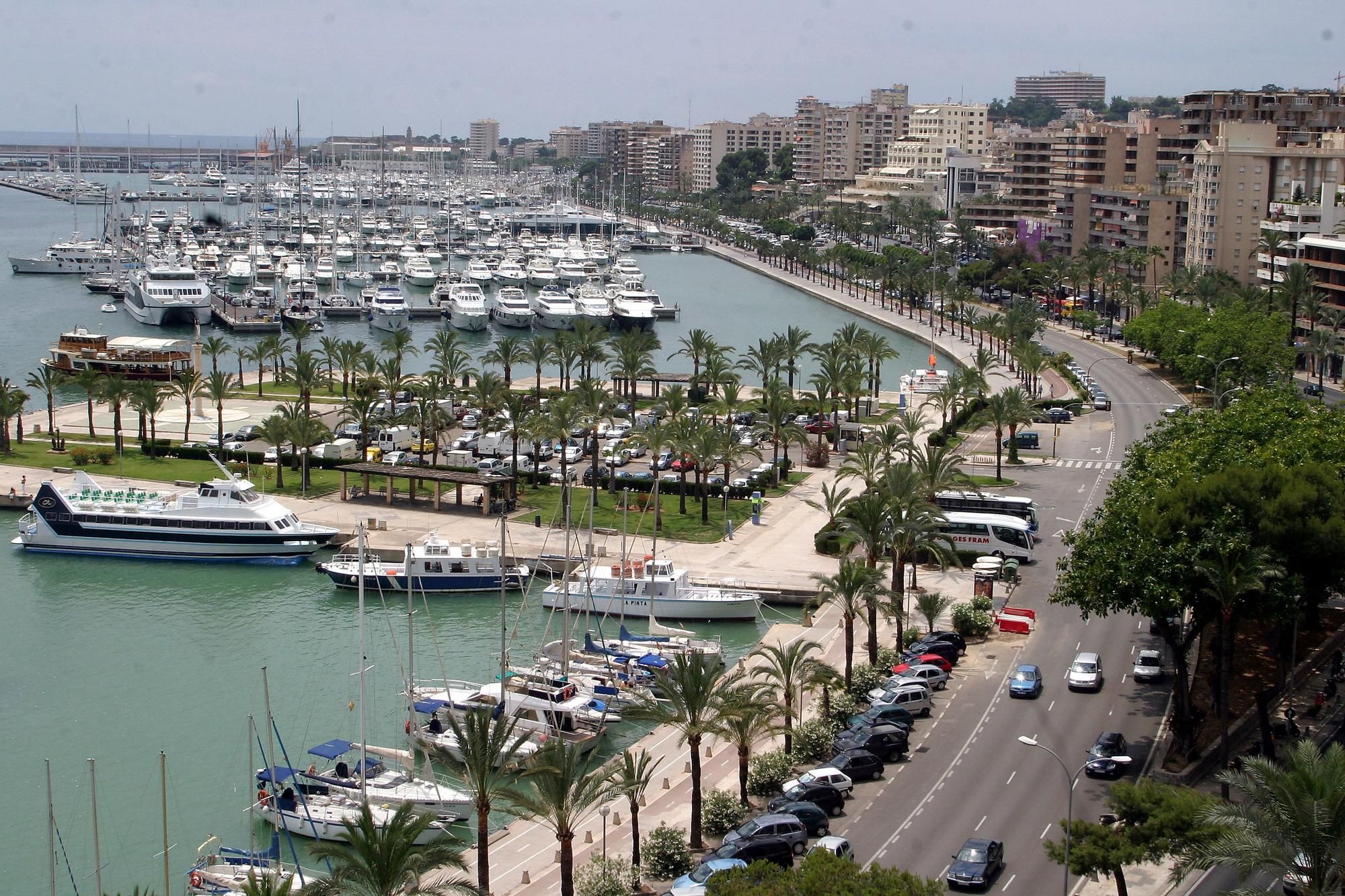 Wie sich Palmas Promenade "Paseo Marítimo" im Laufe der Zeit verändert hat