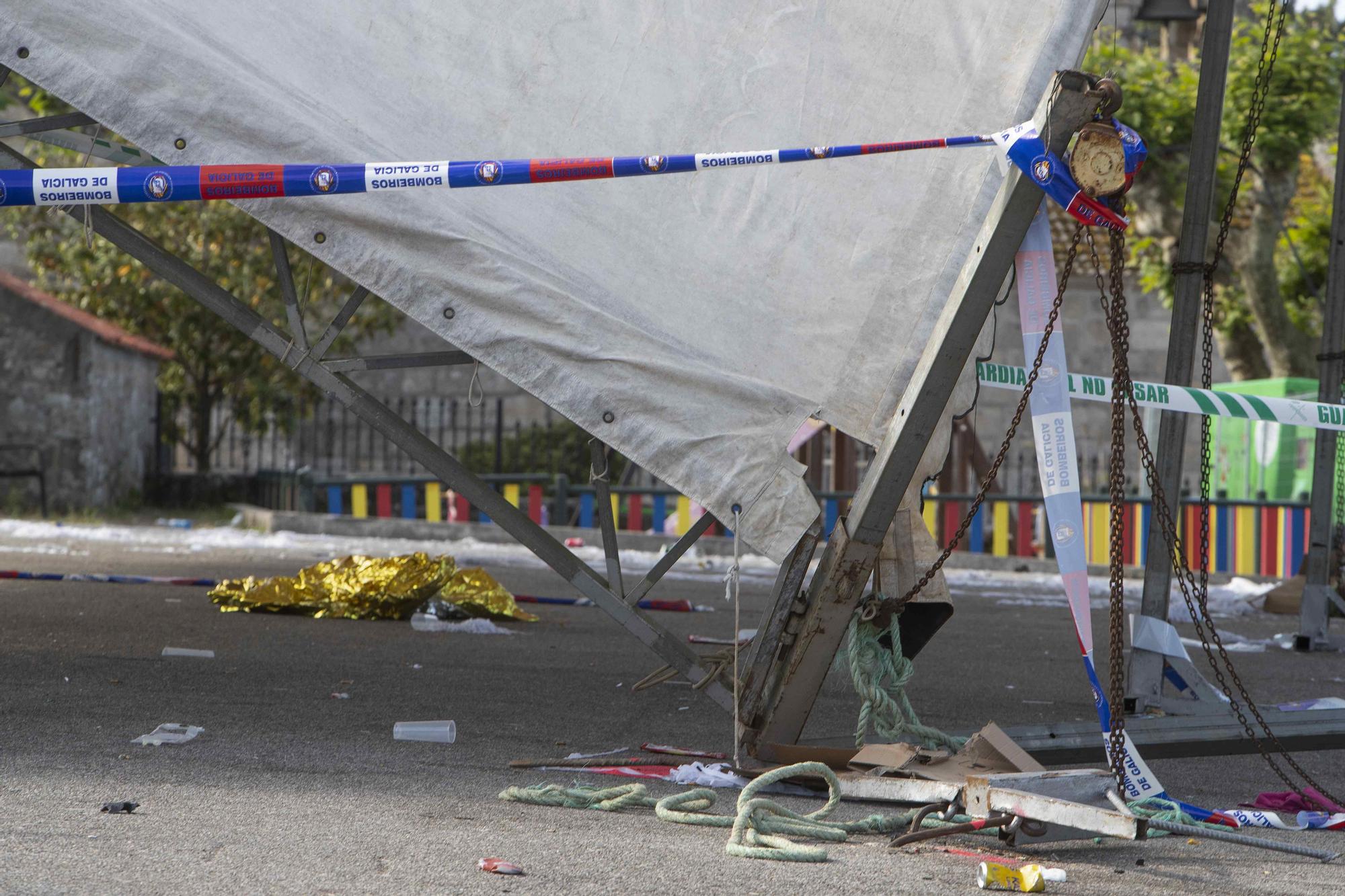 Atropellament múltiple en una festa major a Vilanova de Arousa