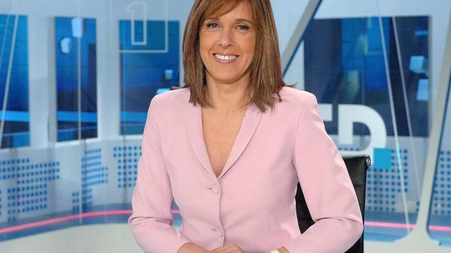 La presentadora del Telediario en TVE Ana Blanco.