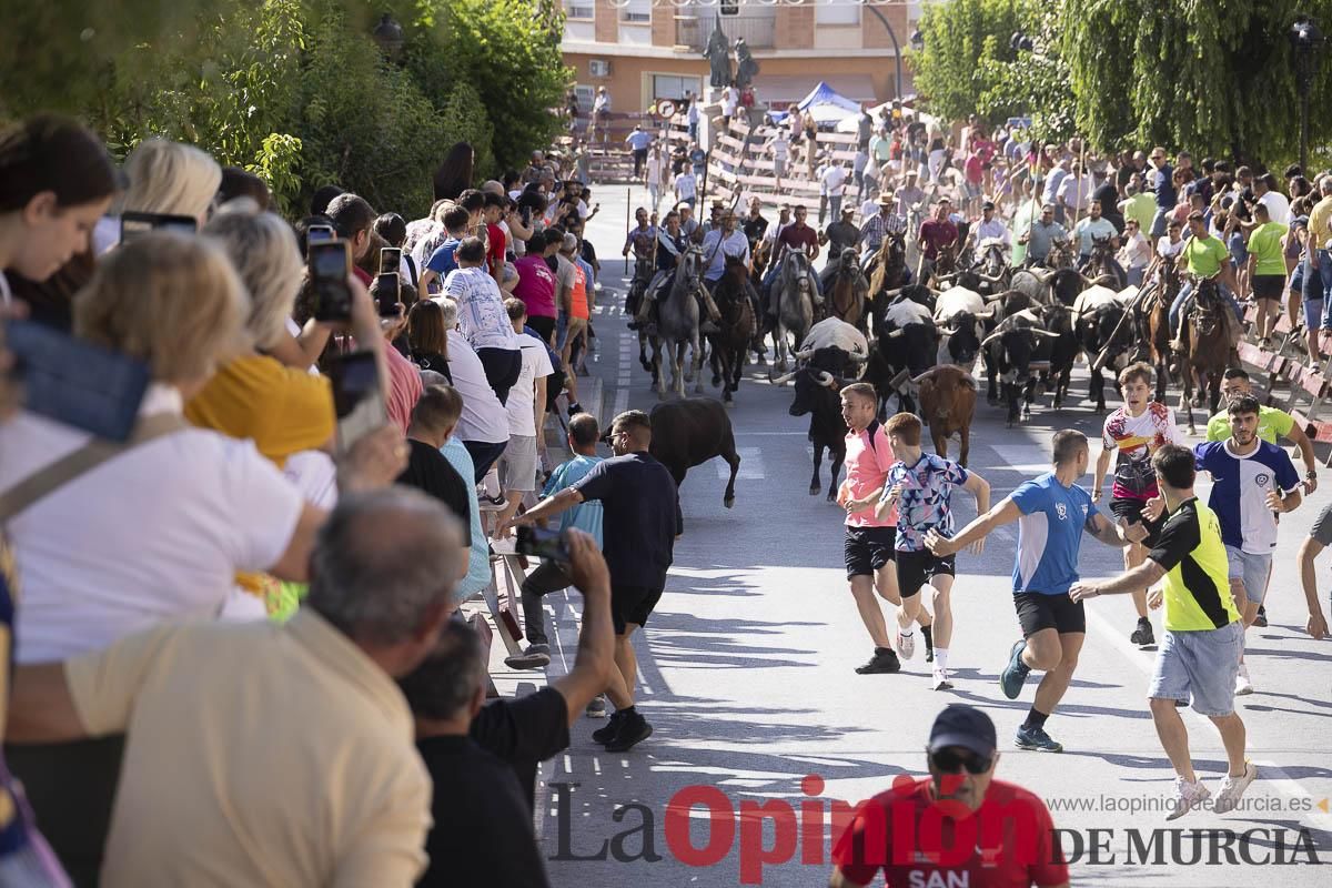 Sexto encierro de las Fiestas de Moratalla