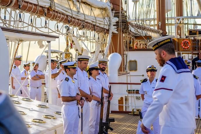 LLEGADA DEL JUAN SEBASTIAN ELCANO