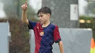 David Moreno, la mejor zurda de La Masia, ya está en boca de todos