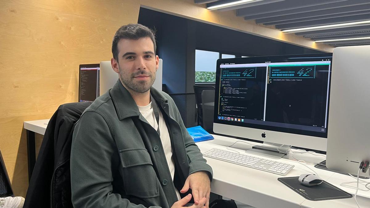 El mallorquín Eduardo Galindo en el Campus 42 Barcelona.