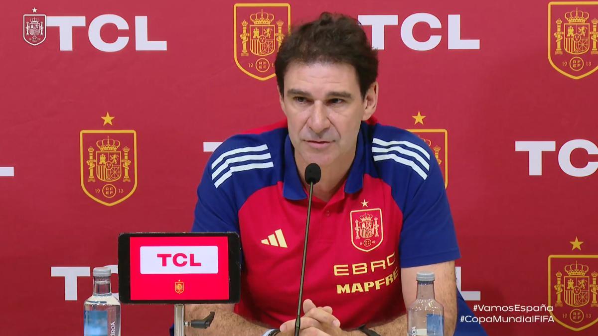 Aitor Karanka, Director Técnico de la RFEF y la Selección absoluta s erefirió al caso Lamine Yamal