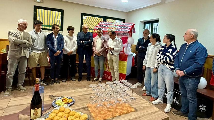 Décimo aniversario de la Peña Peñamellera Sportinguista